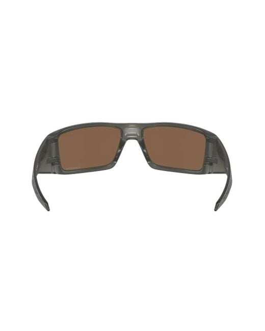 Occhiali Da Sole Heliostat Squadrati di Oakley in Brown da Uomo