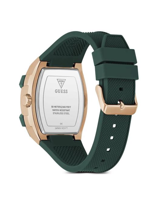Guess Green Phoenix 44Mm Watch for men
