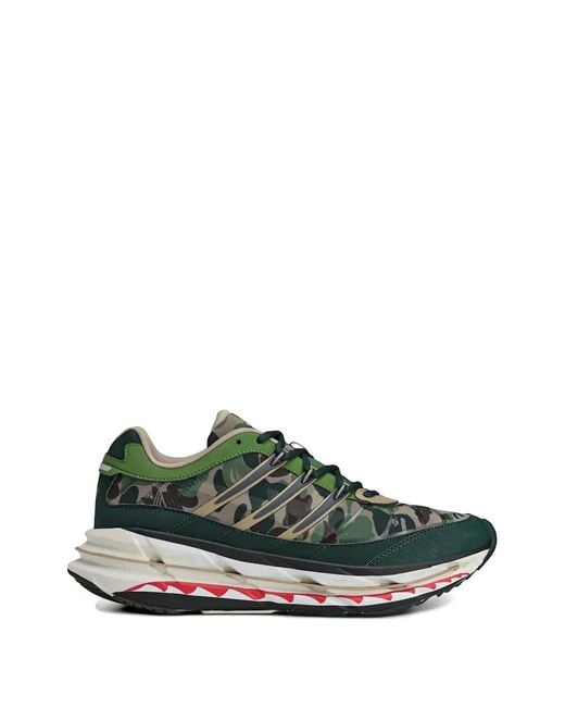 Adidas Originals Green X A Bathing Ape Adistar Harmony Sneaker for men