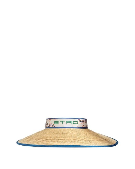 Etro Metallic Logo-Detailed Hat