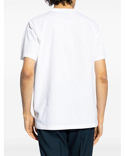 PS by Paul Smith T-Shirt mit Seed Packet-Print in White für Herren