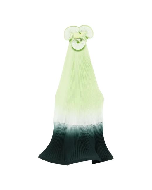 ROWEN ROSE Women's Green Pleated Mini Dress