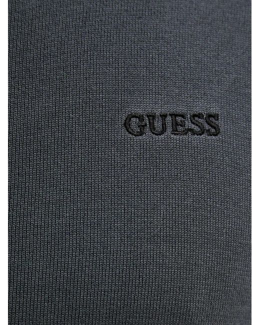 Guess Gray Zip-Up Cardigan for men