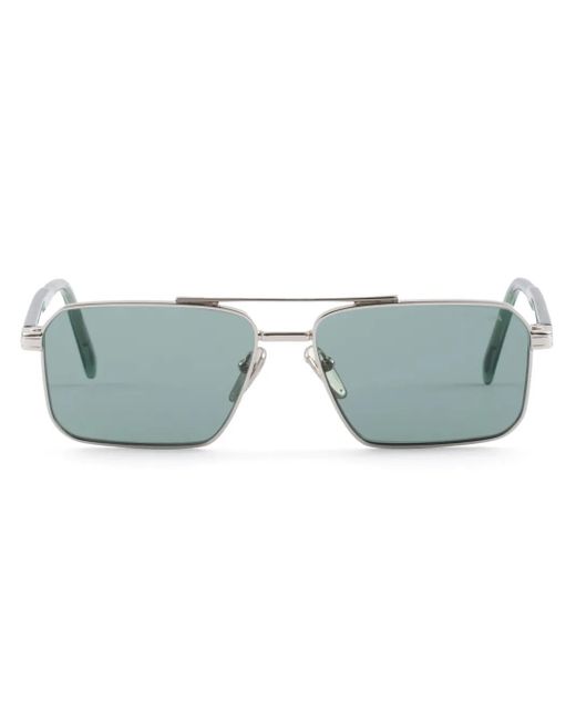 Prada Blue Rectangle-Frame Sunglasses for men