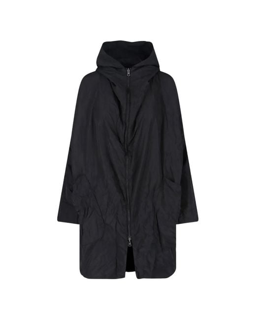 KIMO NO-RAIN Blue Hooded Coat