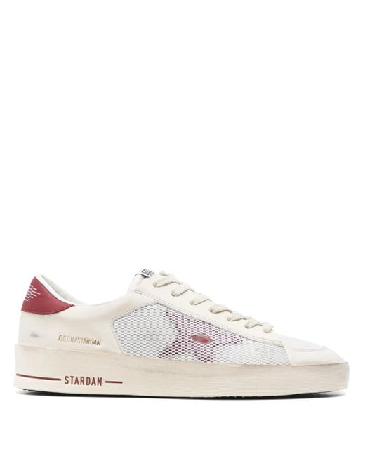 Golden Goose Deluxe Brand White Stardan Sneakers for men