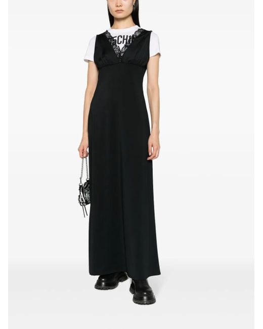 Moschino Black Dress Clothing