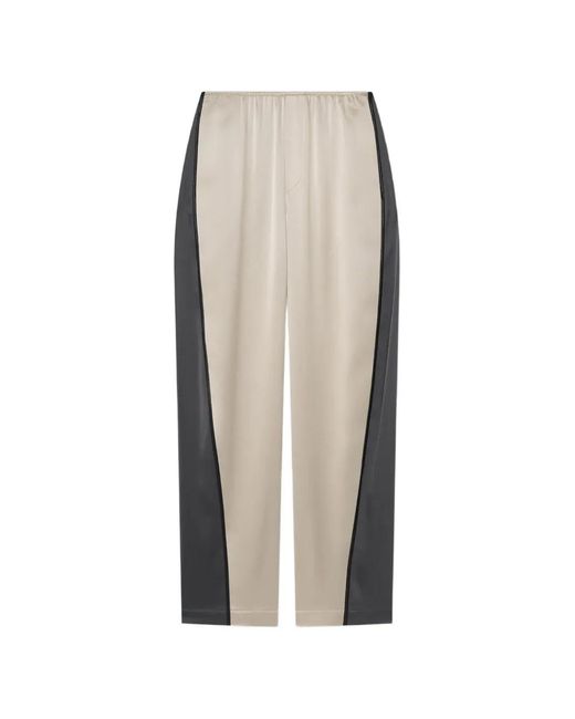 Nanushka White Zoela Elasticated-Waist Track Pants