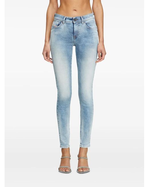 DIESEL Blue 2017 Slandy Skinny Jeans