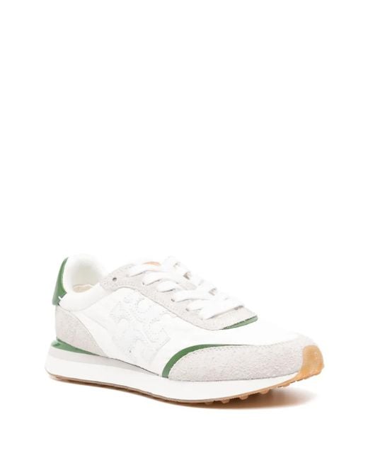 Tory Burch White Destiny Sneakers
