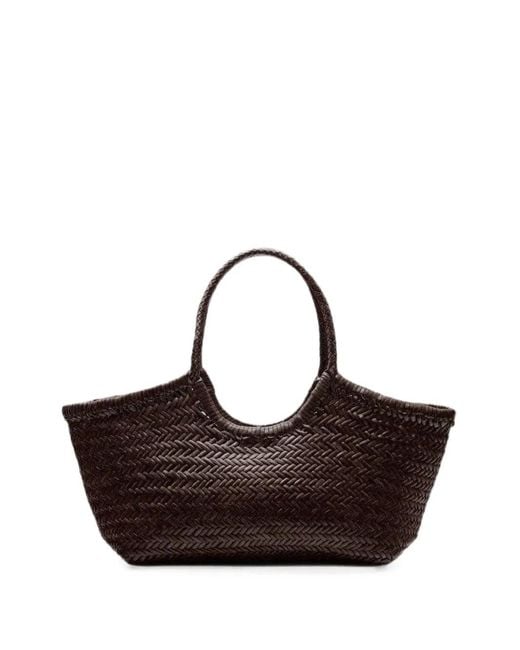 Dragon Brown Nantucket Leather Tote Bag