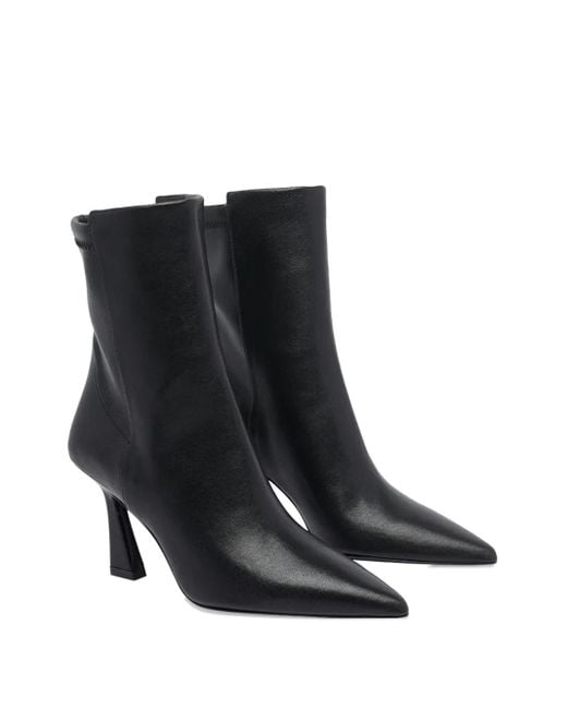 Stuart Weitzman Black "Vinnie" Bootie 8