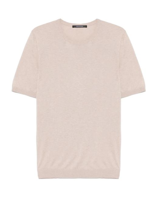 メンズ Tagliatore Josh Tシャツ Natural