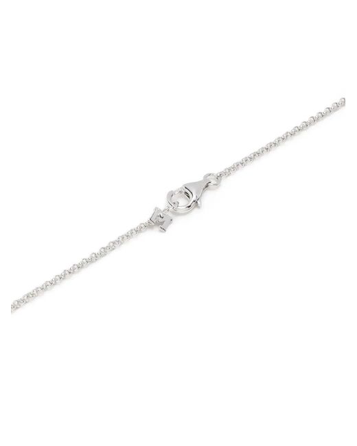 Mateo White Pentagon-Pendant Necklace for men