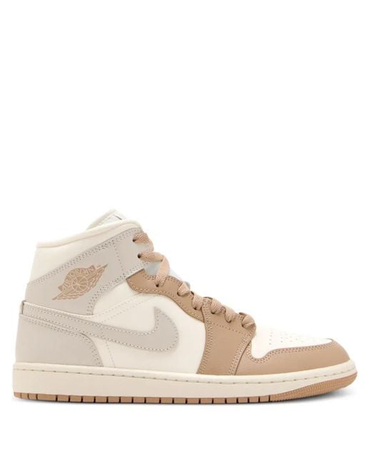 Nike Natural Air Jordan 1 High-Top Sneakers