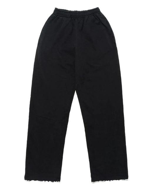Mainless Blue Distressed Track Trousers
