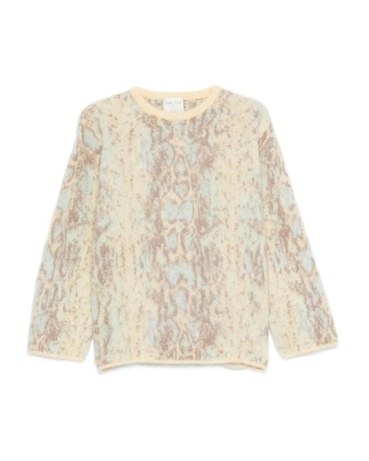 Pull À Motif Peau De Serpent Forte Forte en coloris Natural