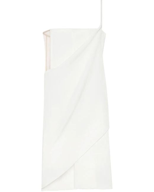 Courreges White Infinity Midi Dress