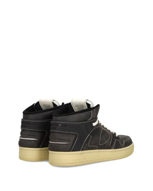 Philippe Model Black High-Top Sneakers for men