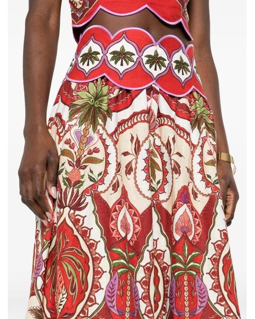Farm Rio Red Skirts