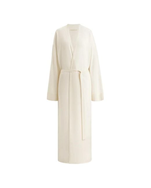 12 STOREEZ White Rosie Belted Cardigan