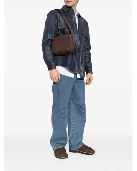 Loewe Blue Hybrid Jacket for men