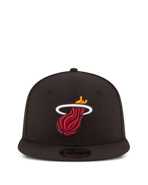 KTZ Black 9Fifty Nba Miami Baseball Cap for men