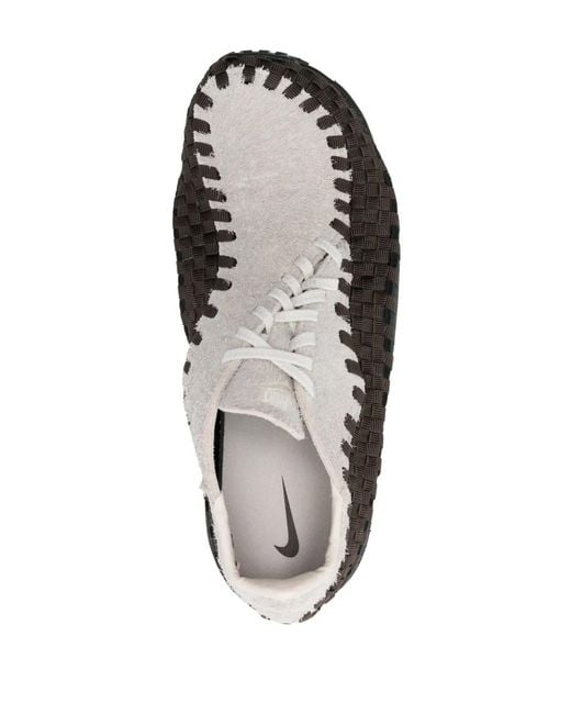 Zapatillas Air Footscape Woven asimétricas Nike de color Black