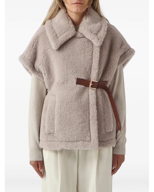 Max Mara Natural Belted Coat