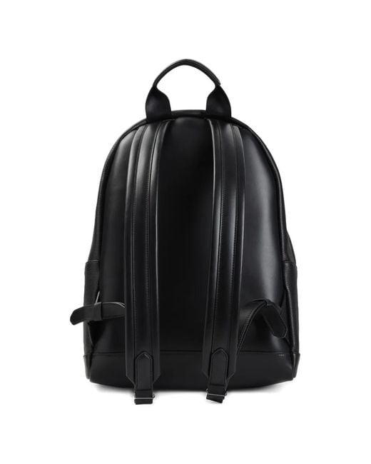 Tom Ford Black Zip-Fastening Backpack for men