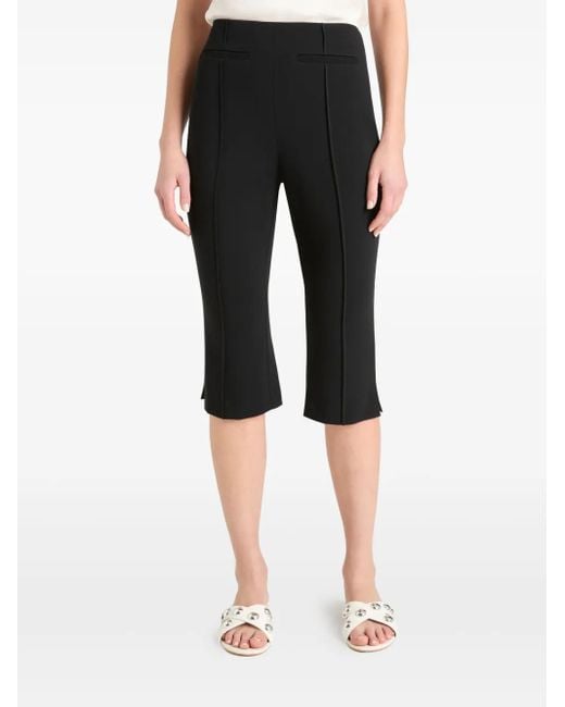 Cinq À Sept Black High-Waisted Trousers