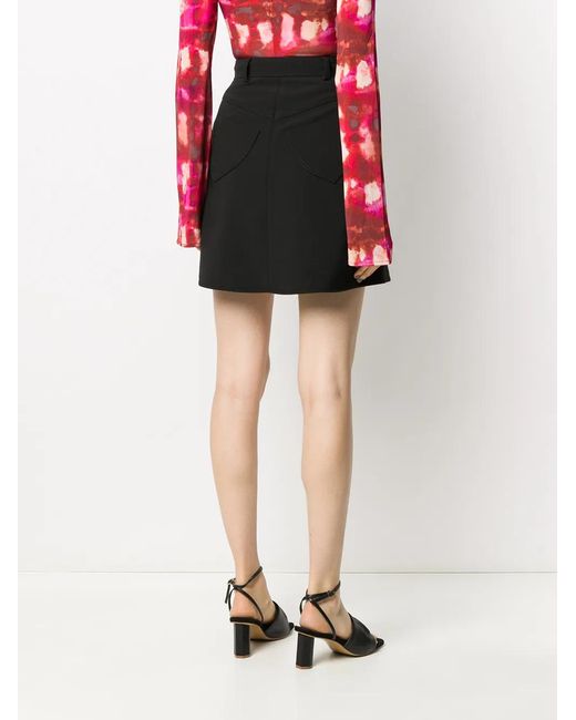 Ellery Black Abyss Mini Skirt