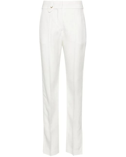 Jacquemus White 'tibau' Trousers
