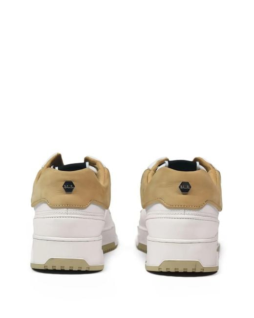BALR Logo-Plaque Sneakers in White for Men | Lyst