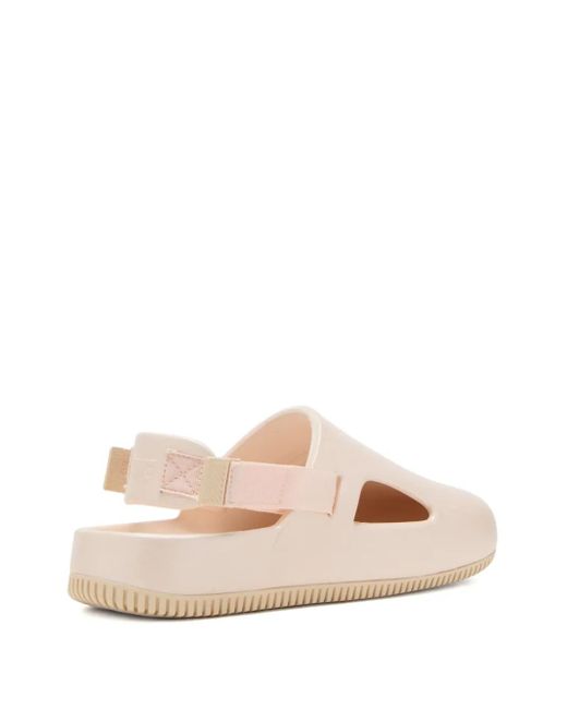 Nike White Slingback Sculpted Sandals