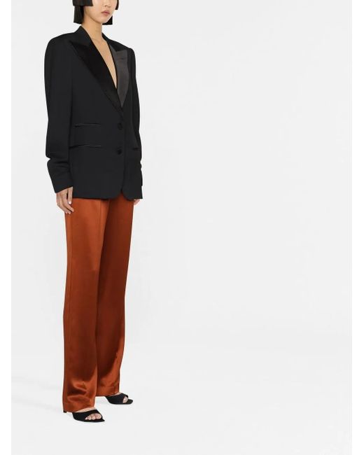 Tom Ford Black Single-Breasted Blazer
