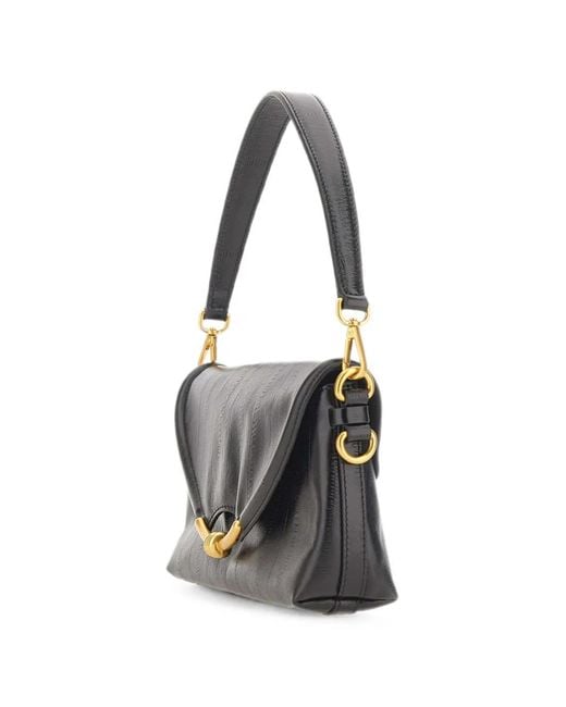 Gianni Chiarini Black Bea Leather Tote Bag