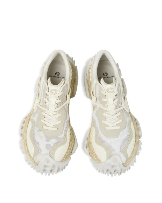 CAMPERLAB White Tornado Textured Sneakers