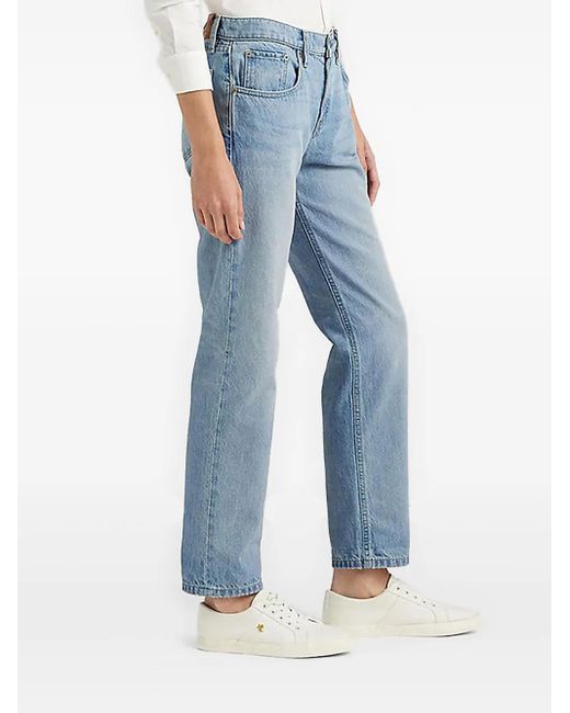Ralph Lauren Blue Logo-Patch Jeans