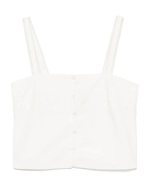 Posse White Beryl Cami Top