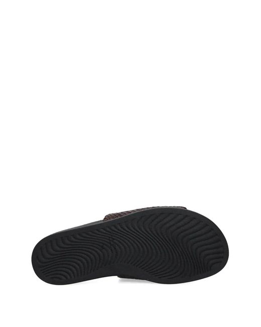 Vagabond Brown Effie Woven Leather Slides