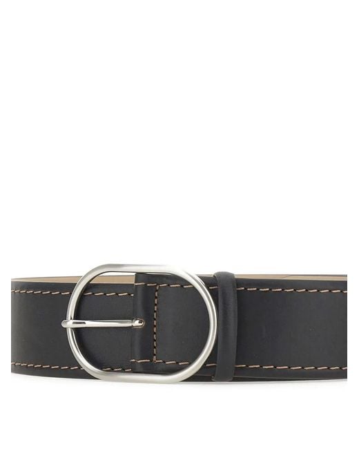 Gianni Chiarini White Buckle Belt