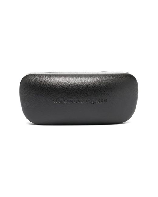 McQueen Black Cat Eye Sunglasses