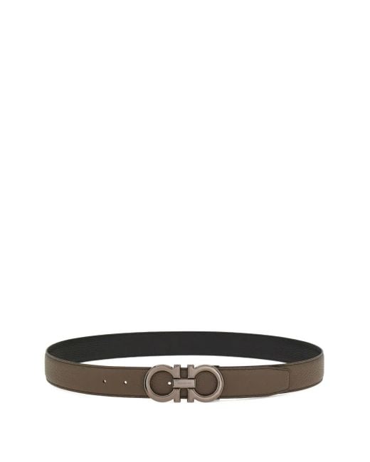 Cinturón Reversible Ferragamo de hombre de color White