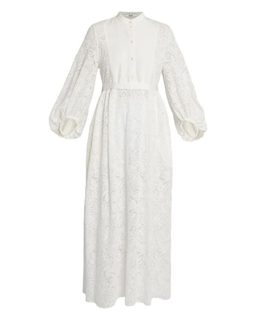 Erdem ベルテッド ドレス White