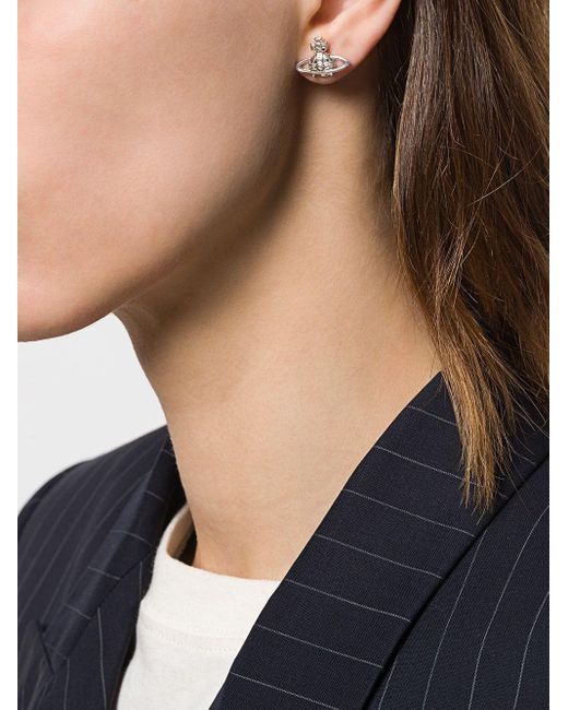 Vivienne Westwood Suzie Stud Earrings in Metallic Lyst