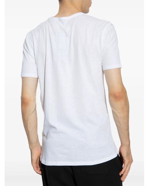 AllSaints White Figure T-Shirt for men