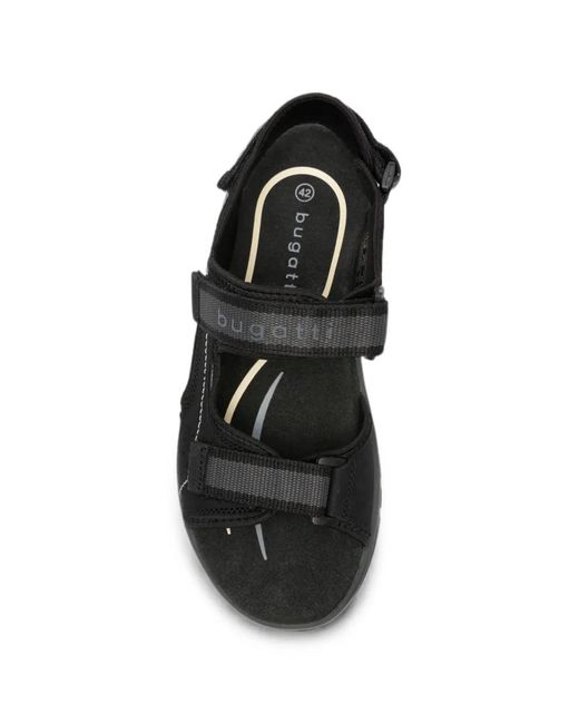 Bugatti White Touch-Strap Sandals for men