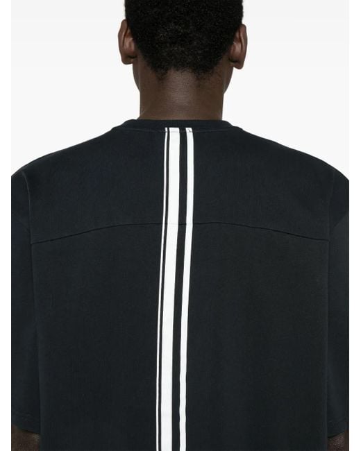 Mordecai Black Striped T-Shirt for men