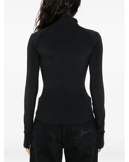 Felpa Con Zip di New Balance in Black